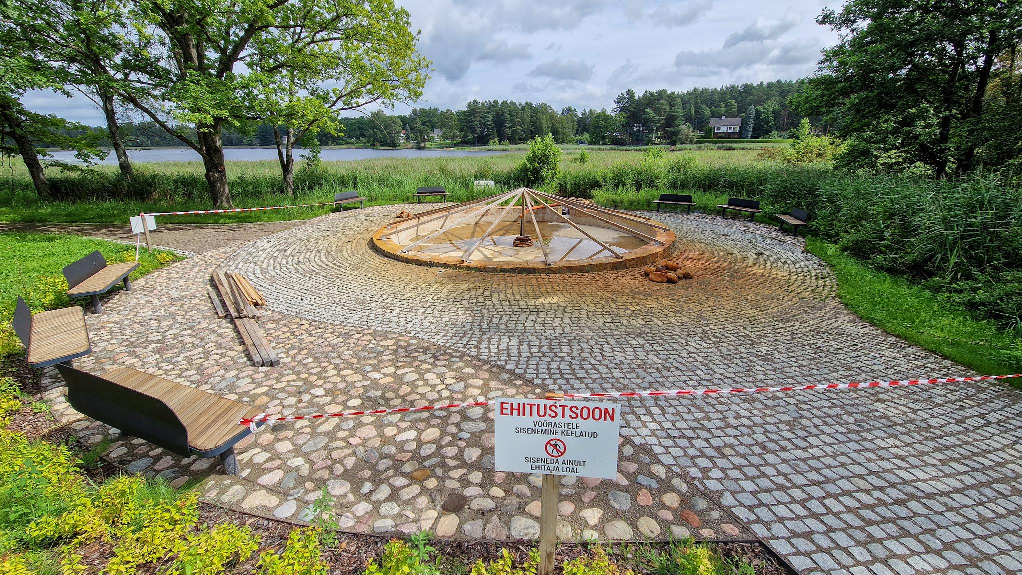 Kubija purskkaevu venima jäänud tööd saavad septembris punkti